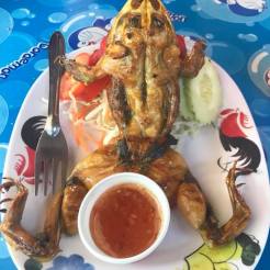 Cook frog thailand